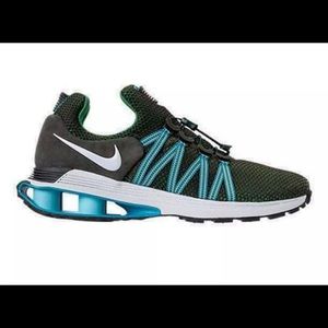 New NIKE SHOX GRAVITY Running Sequoia Green $150